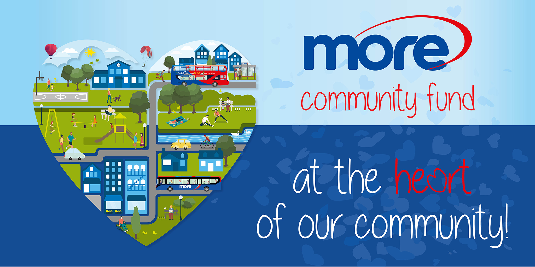 Illustration image representing morebus Community Fund