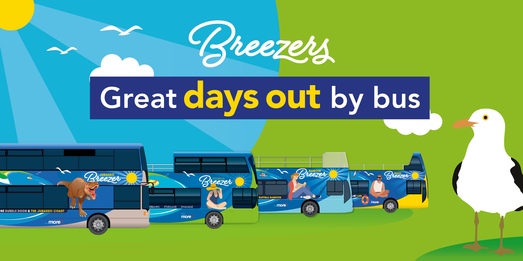 image of breezer buses all routes