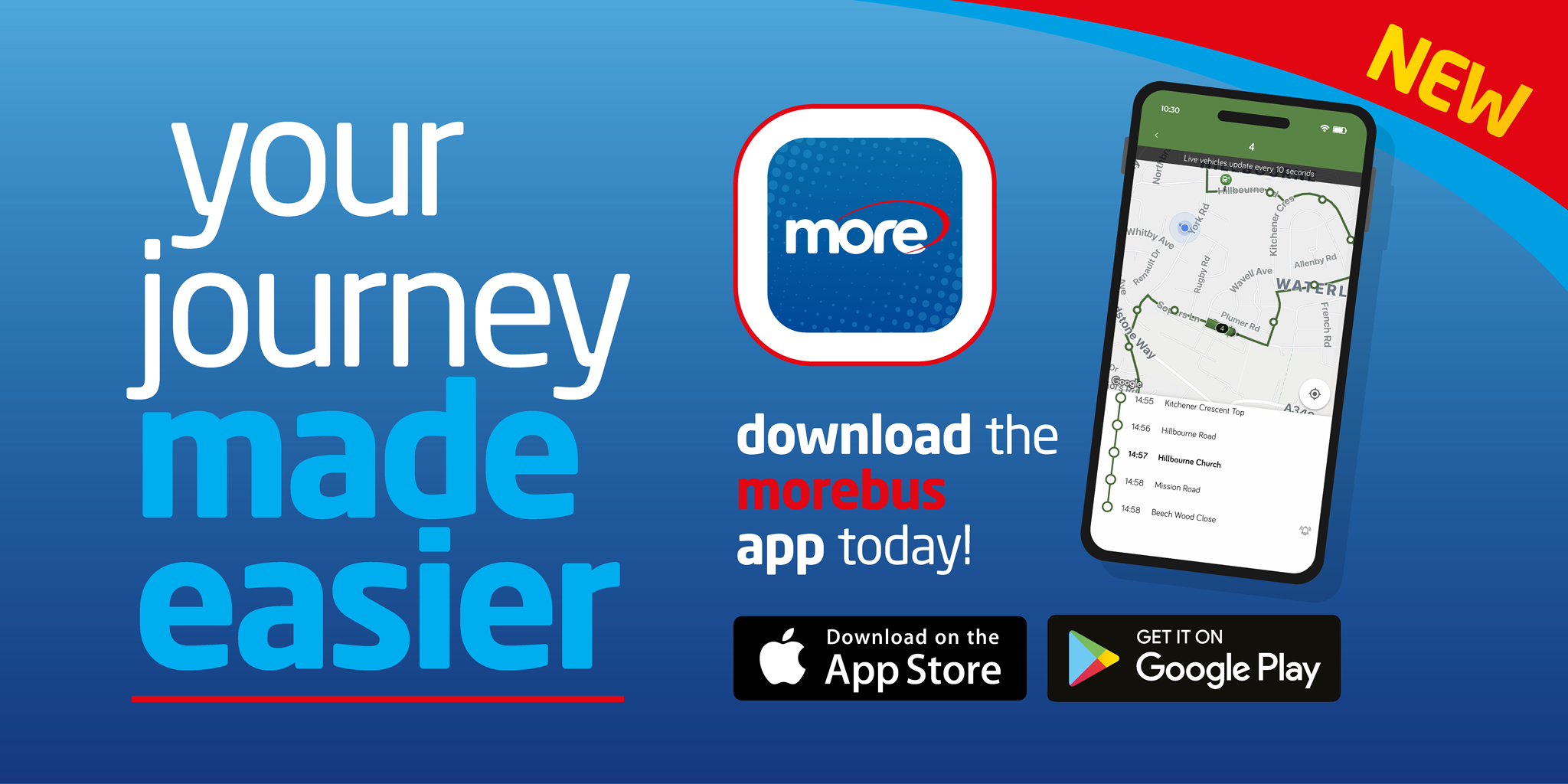 New Improved Morebus App Morebus