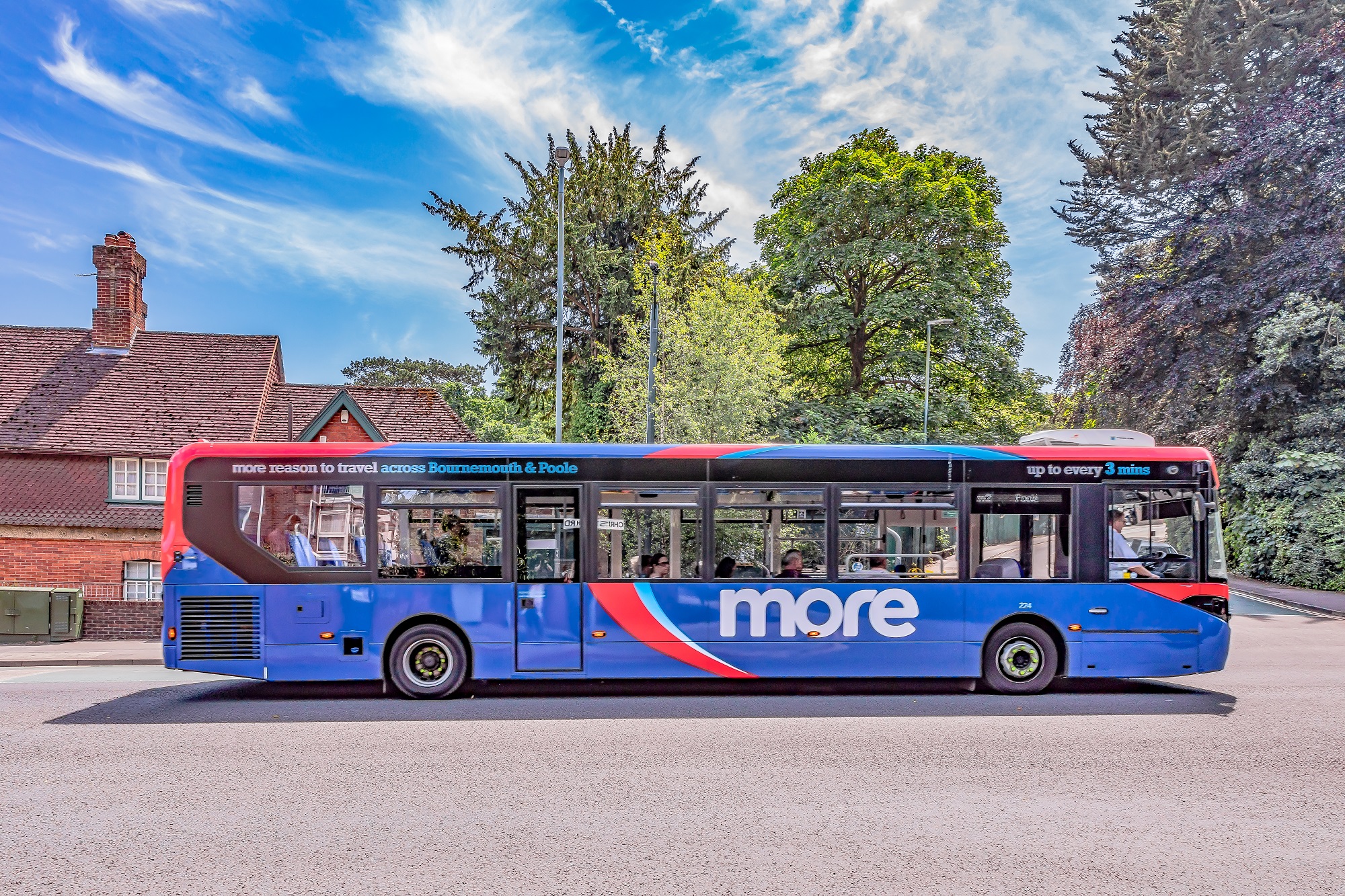 Photo of a morebus en route