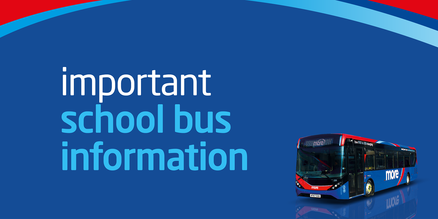 Important school bus information image