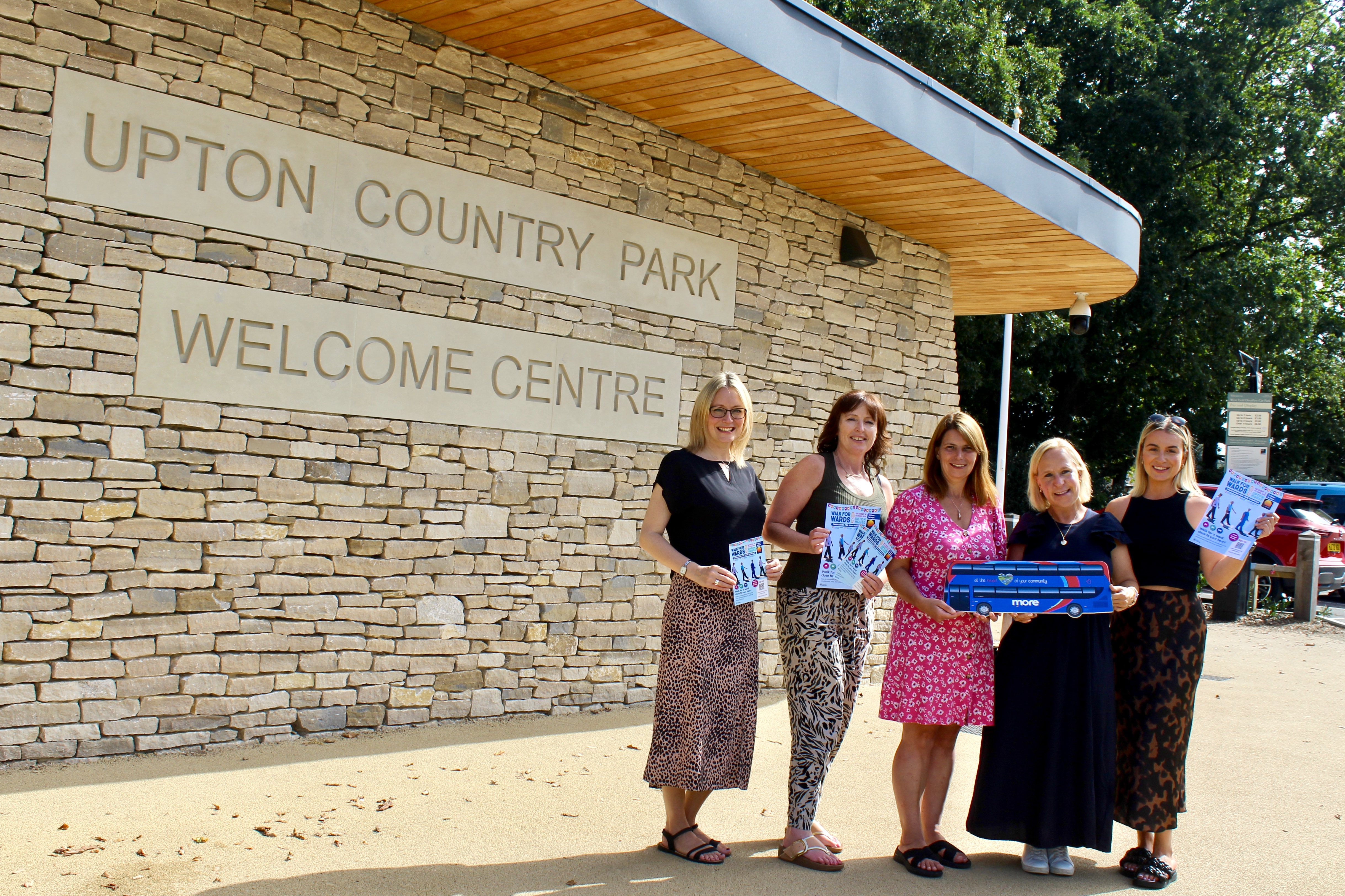 Picture outside visitors centre Upton Country Park