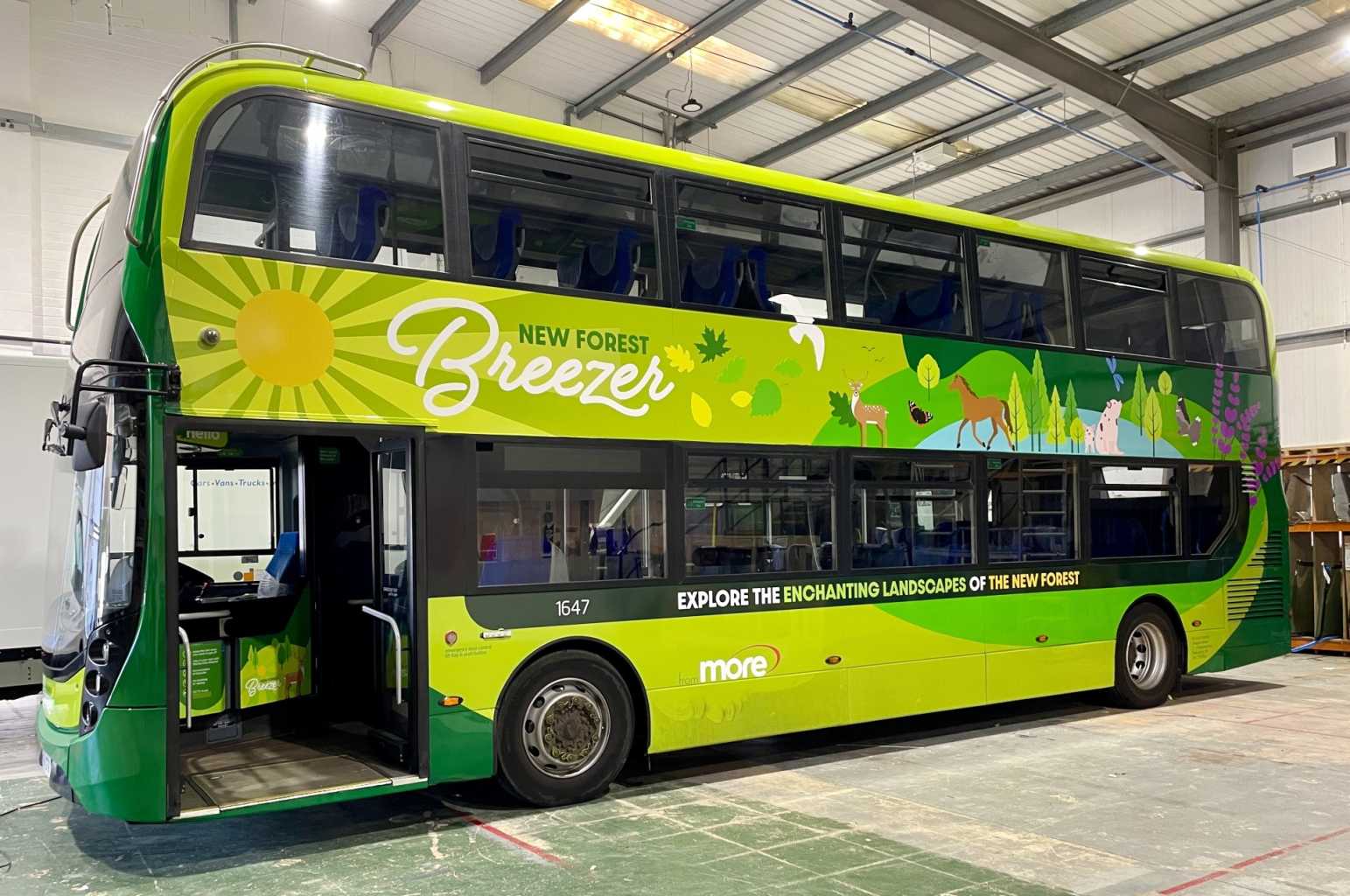 New Forest Breezer bus