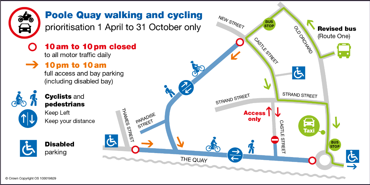 Route ONE revised bus route image