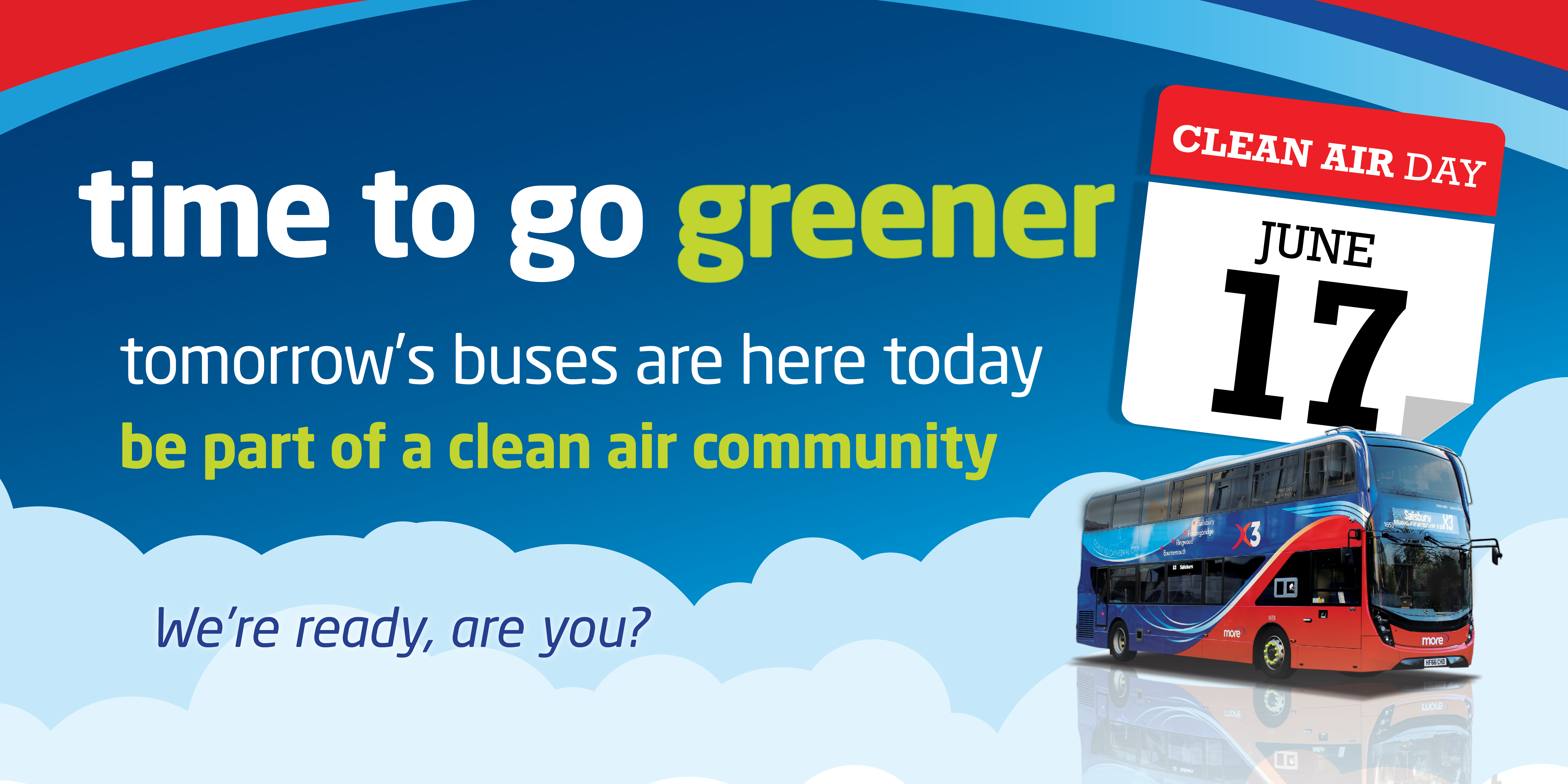 A promotional image for Clean Air Day