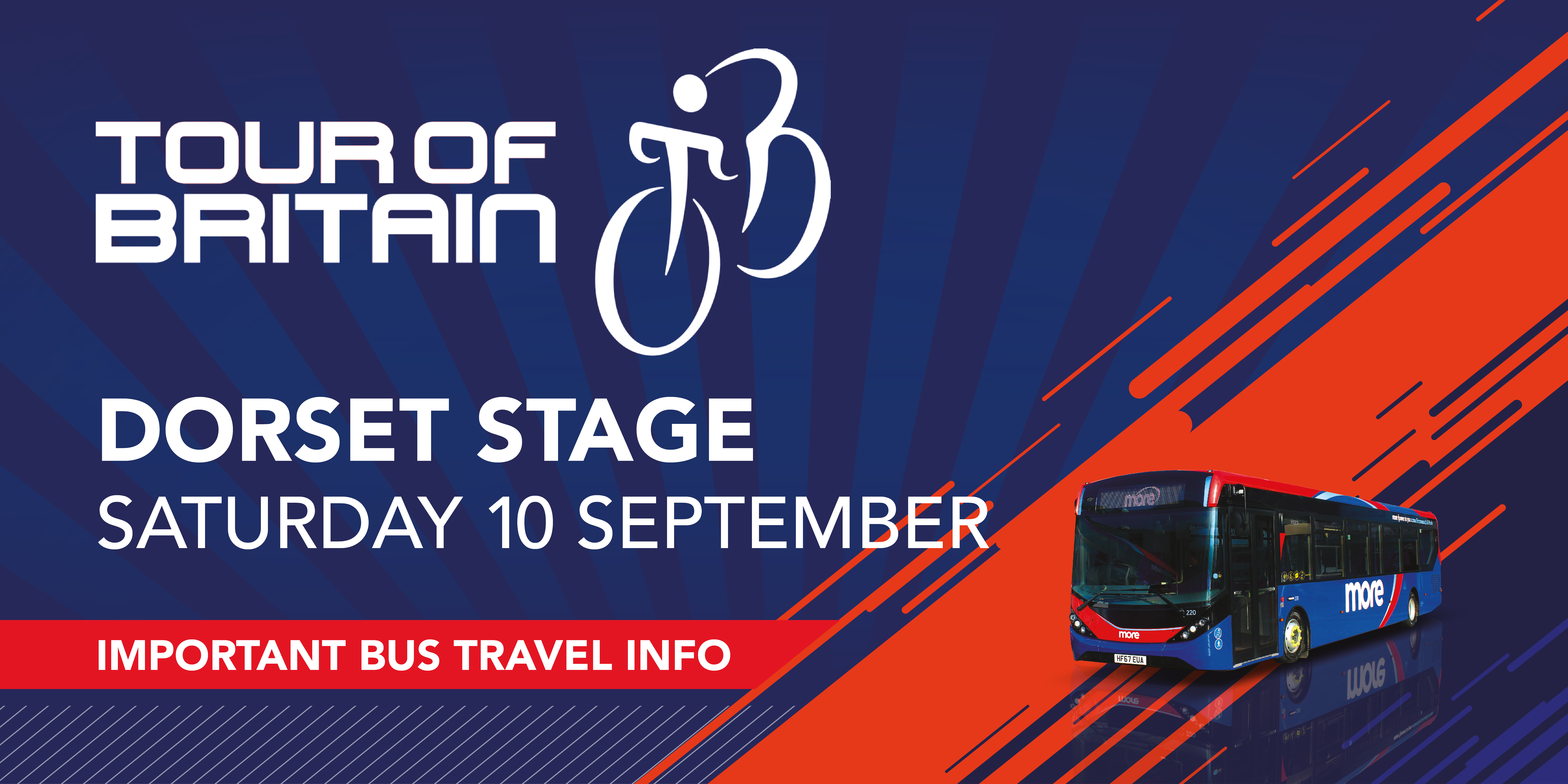 Tour of Britain - Dorset Stage - Important Bus Travel Info