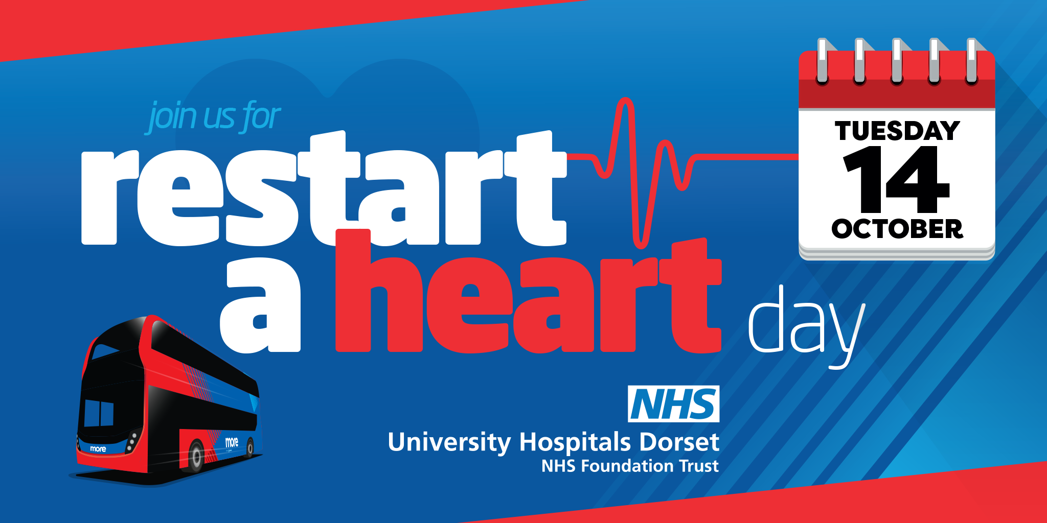 Restart a heart ay Tuesday 14th October