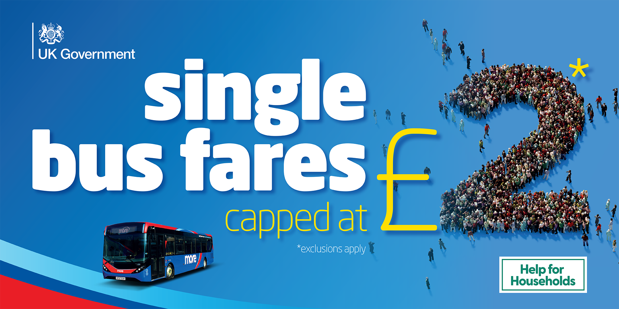 £2 single bus fares